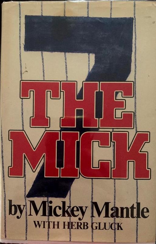 Mantle, Mickey His Book Signed (1 of 2)