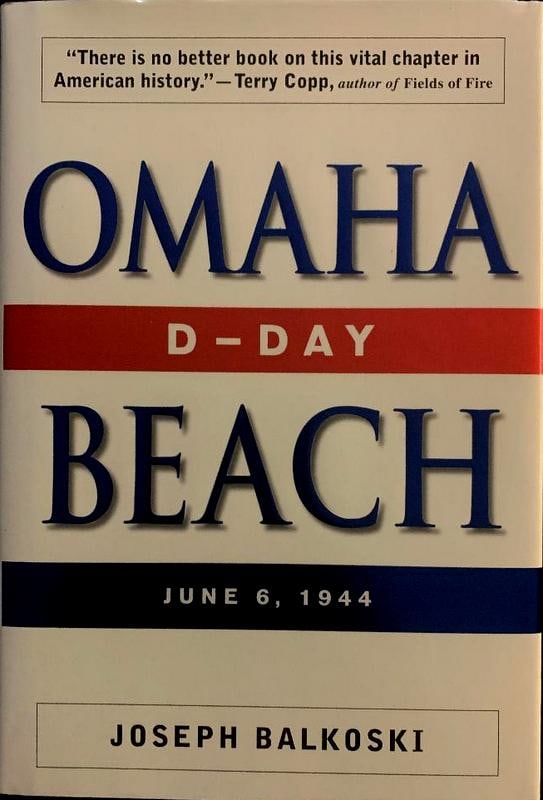 Omaha D-Day Beach  Signed by (4) and Author (1 of 3)