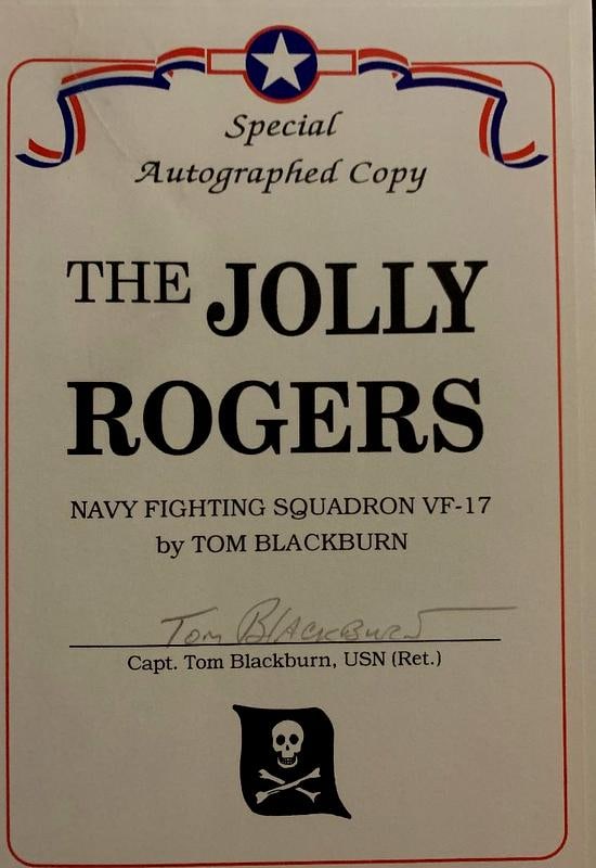 Blackburn, Tom His Book Signed (1 of 2)