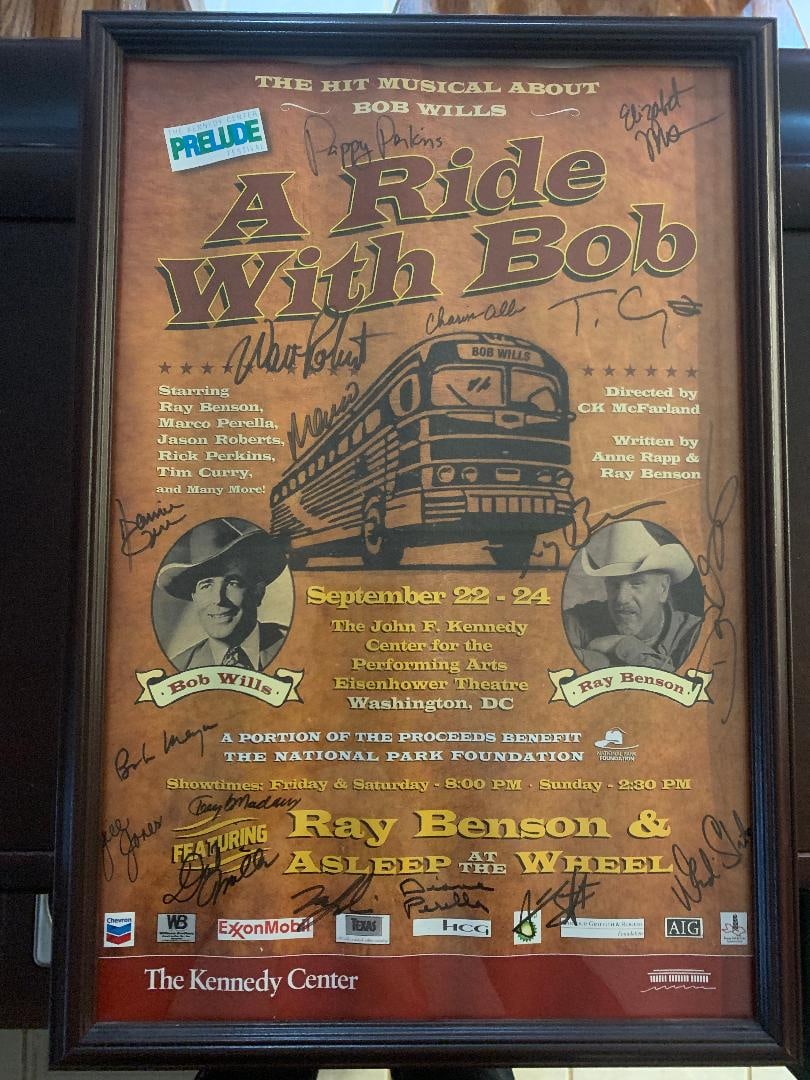 A Ride with Bob  Signed Poster by Entire Cast (1 of 3)