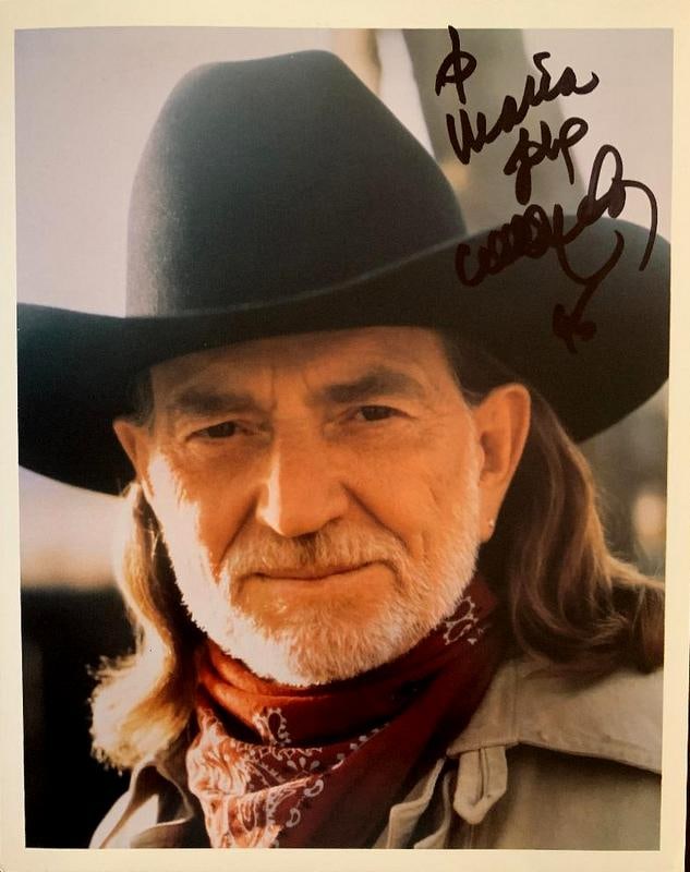 Nelson, Willie Signed Photo (1 of 1)