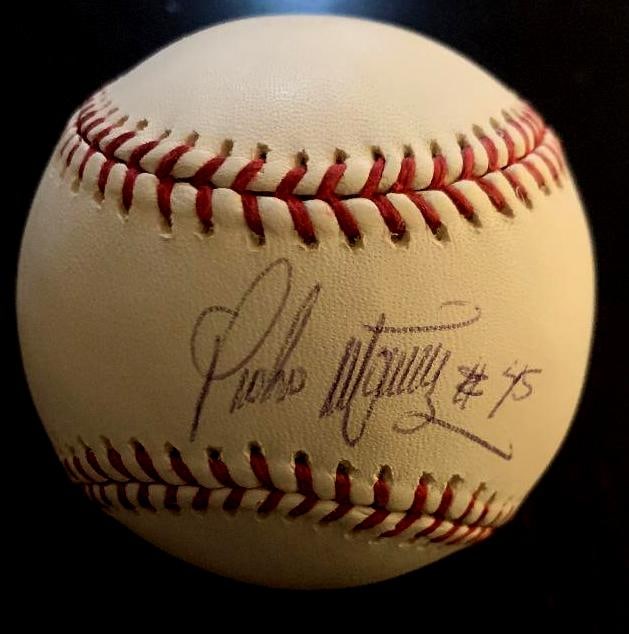 Martinez, Pedro Signed Baseball Mint (1 of 2)