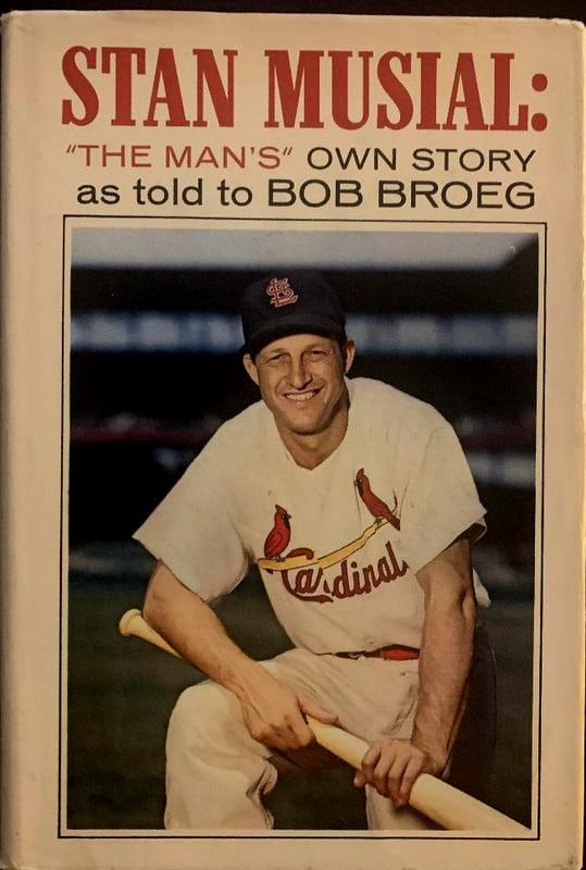Musial, Stan His Book With Signed Card (1 of 2)