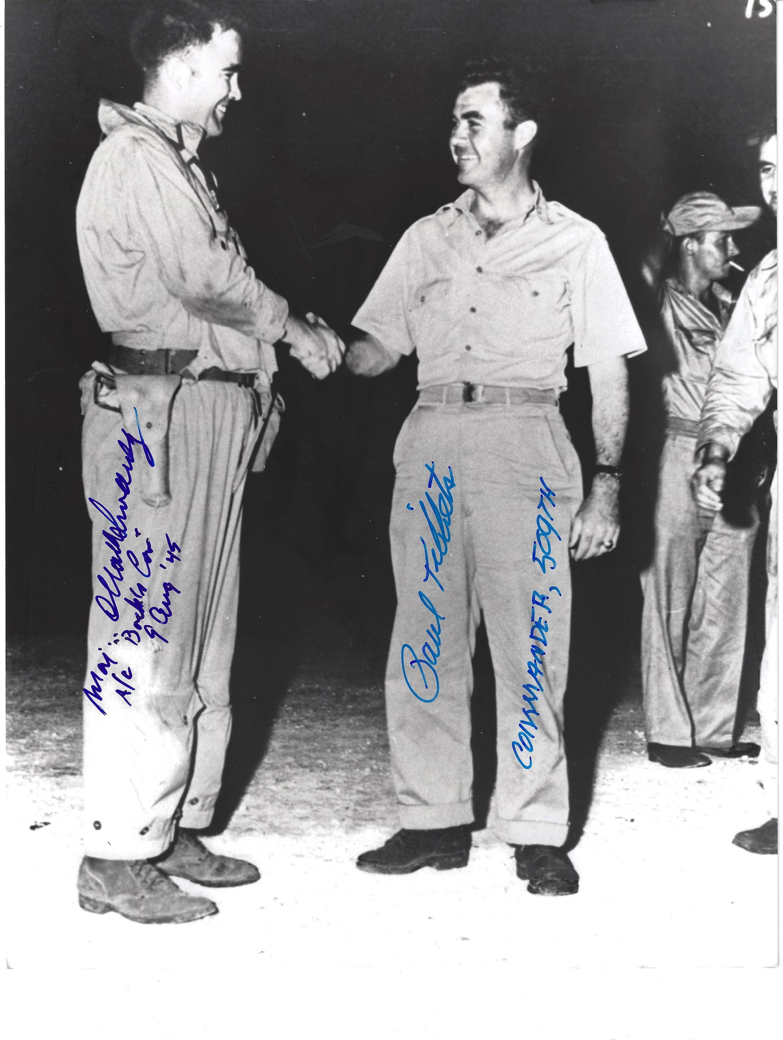 Tibbets and Sweeney Rare Signed Photo (1 of 1)