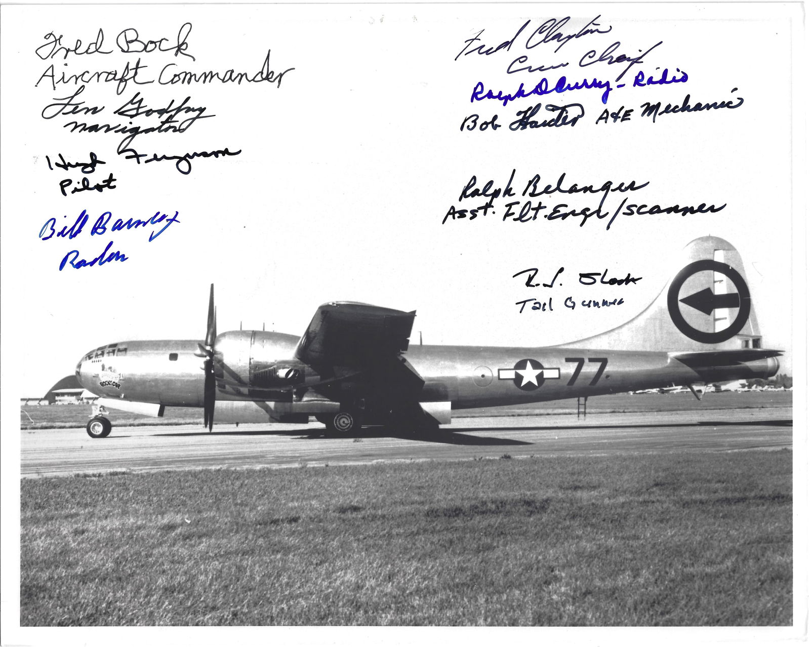 Bockscar Signed Photo (9) (1 of 1)