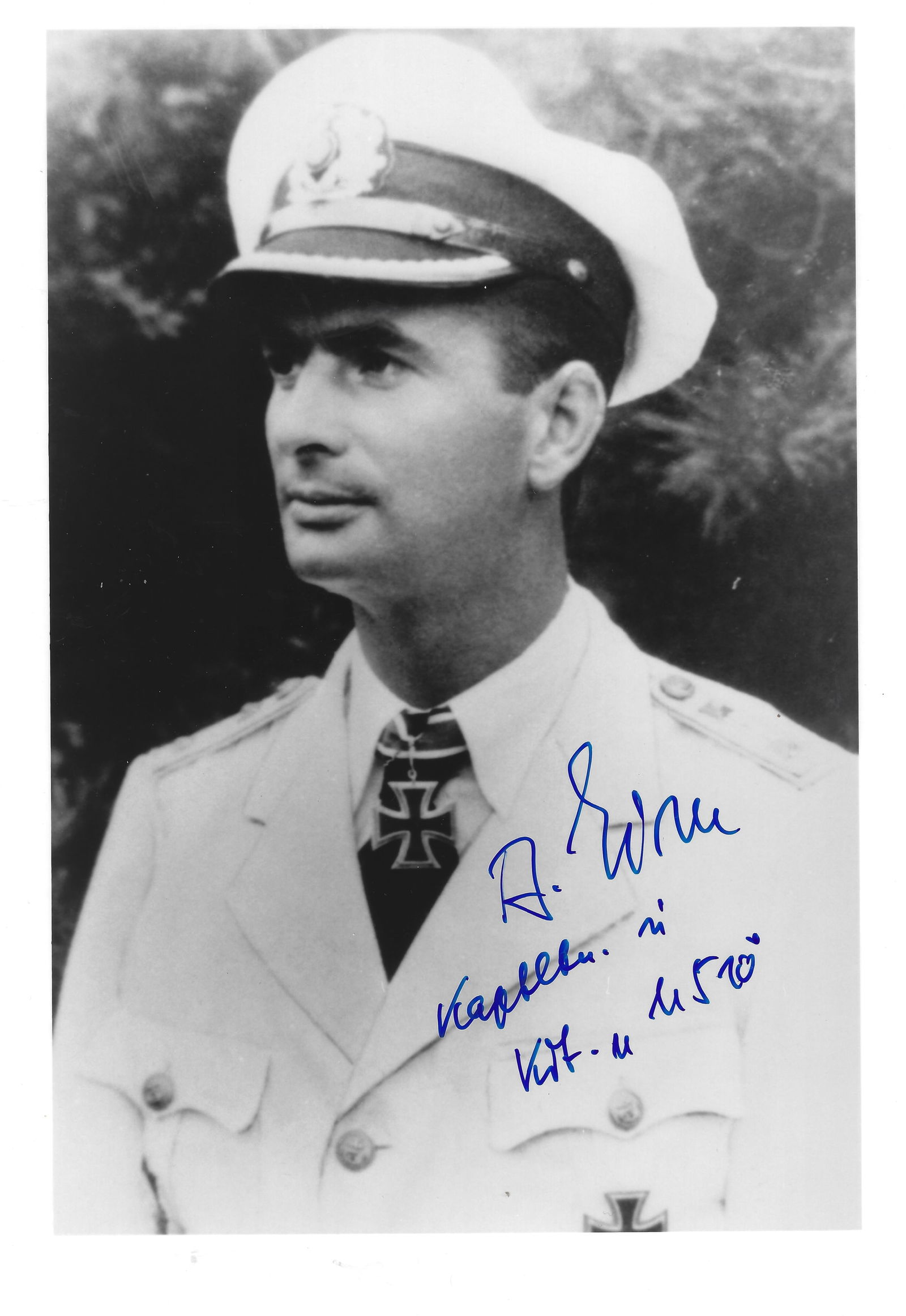 U-Boat Commander Alfred Eick Signed Photo (1 of 1)