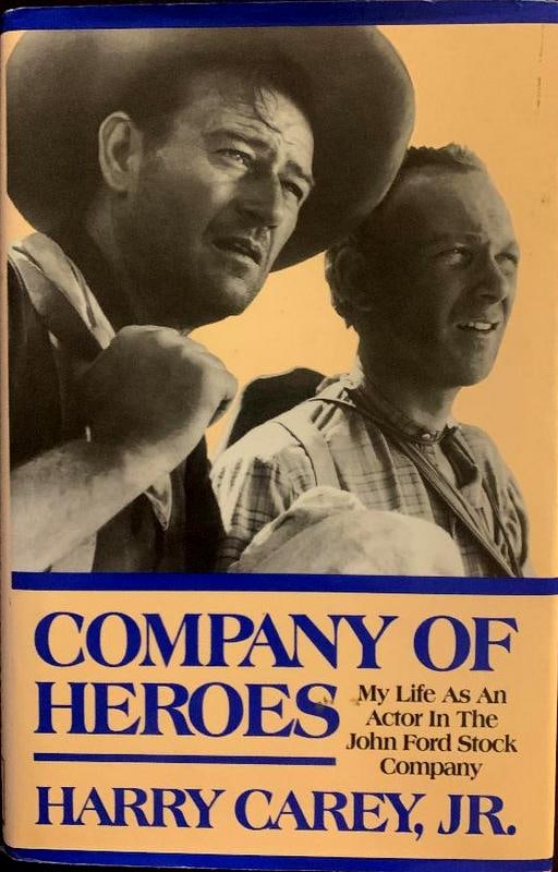 Carey Harry Jr His Book Signed: Henry George Carey Jr. (1921 – 2012) was an American actor. He appeared in more than 90 films, including several John Ford Westerns , as well as numerous television series . His book, Company of Her