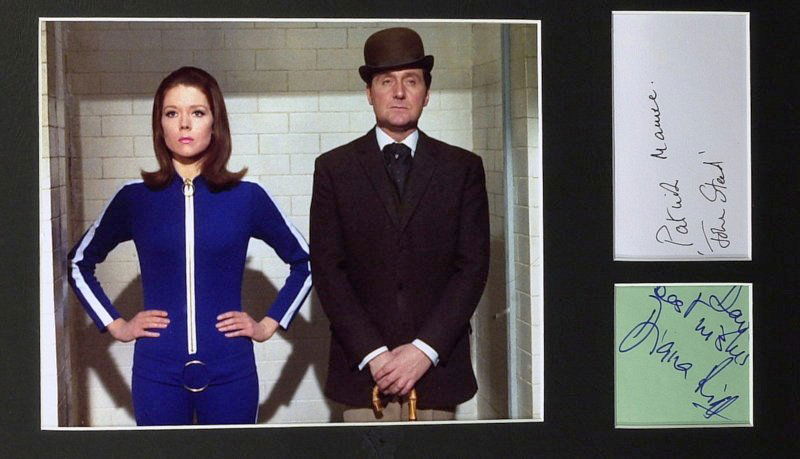 British Spy-Fi THE AVENGERS - Matted Signatures: The Avengers. The Avengers was a spy-fi British television series which ran from 1961 until 1969.. The show focused on John Steed played by British actor Patrick Macnee (1922- ). Steed partnered with