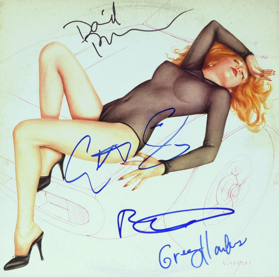 Rock Band THE CARS - Their Album Signed: The Cars. The Cars are a rock band that emerged from the early New Wave music scene in the late 1970s. The band consisted of lead singer and rhythm guitarist Ric Ocasek (1949- ), guitarist Elliot East