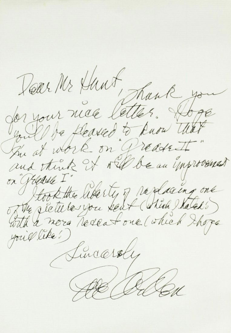 Our Miss Brooks EVA ARDEN - Two Signed Items: Eve Arden (1908-1990) Arden may be best-remembered for playing the sardonic but engaging title character, a high school teacher, on Our Miss Brooks, and as the Rydell High School principal in the film