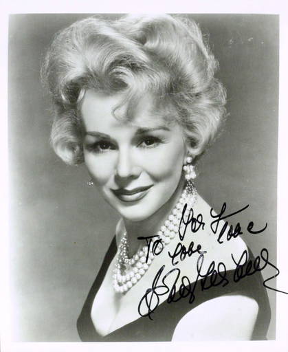 Actress Barbara Bel Geddes Photo Signed