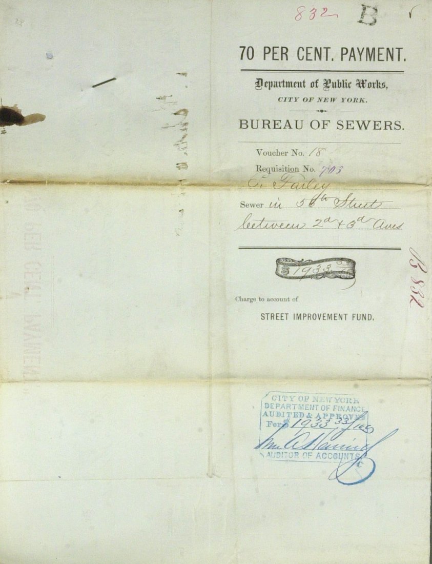 Tammany Pol "BOSS" TWEED - NYC Doc Signed: William “Boss” Tweed (1823-1878) Politician. Tweed was an American politician and leader of Tammany Hall. The Tweed ring, which defrauded New York City of millions, made his name a symbol of civic