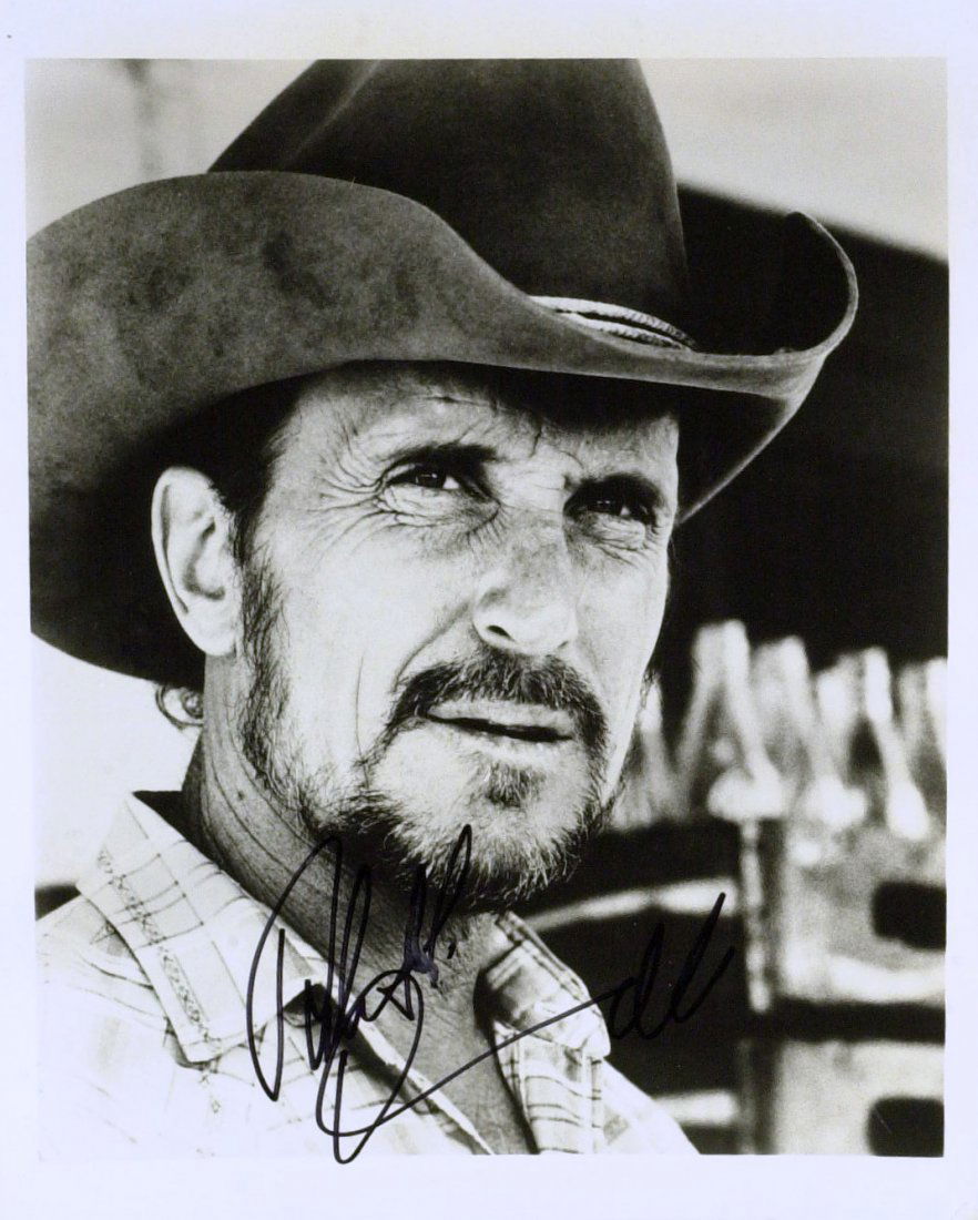 Actor ROBERT DUVALL - Photo Signed: Robert Duvall (1931- ) Actor. Duvall has been in some of the most acclaimed films of all time, including To Kill A Mockingbird, M*A*S*H, Lonesome Dove and The Godfather I and II. Many of his performan