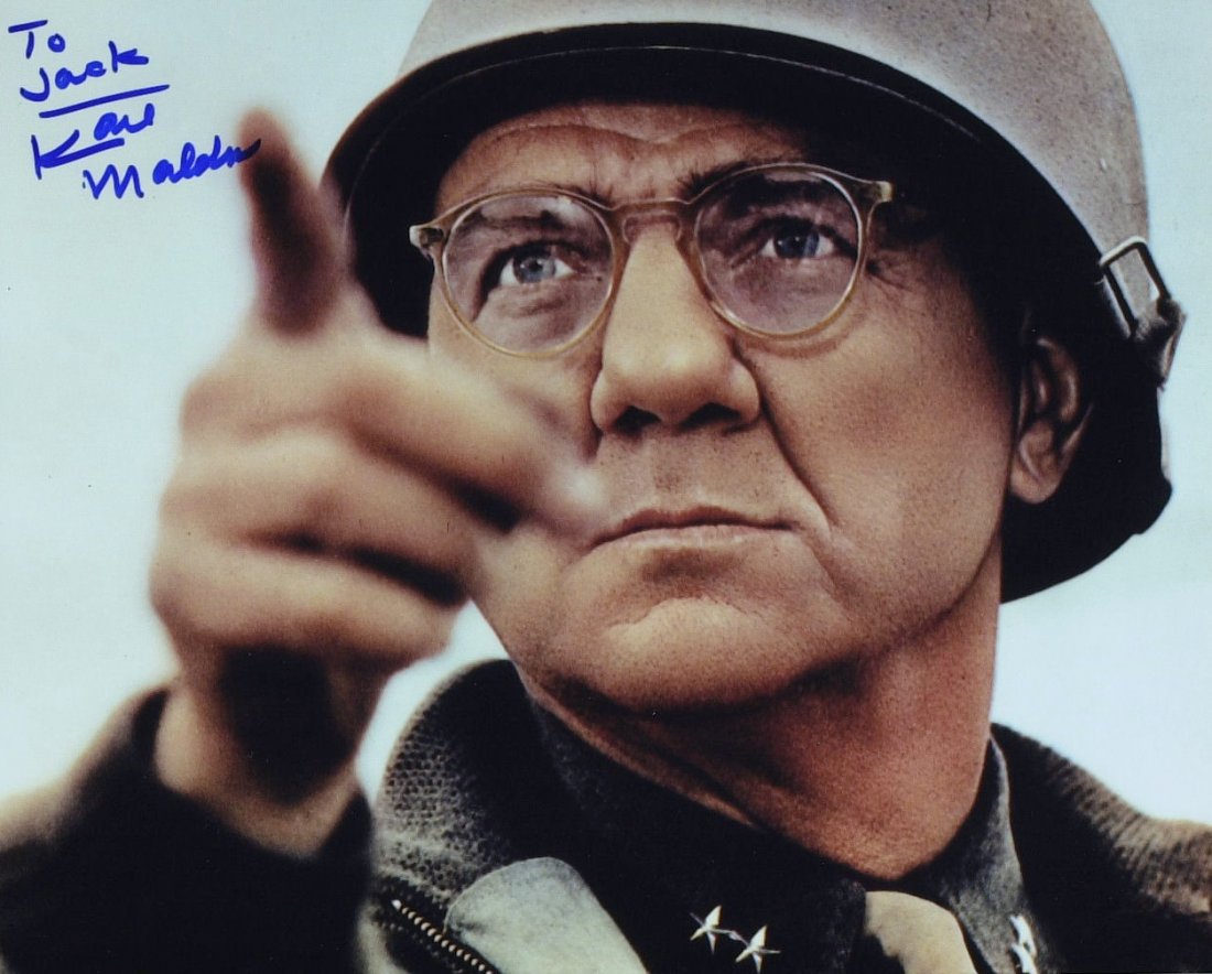 Actor KARL MALDEN - Movie Photo Signed