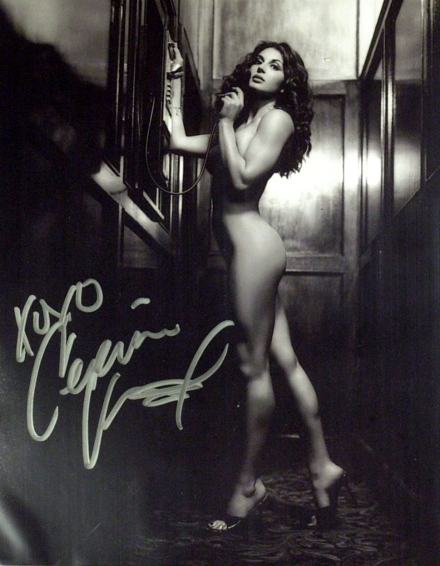 Actress CERINA VINCENT - Nude Photo Signed: Cerina Vincent (1979- ) Actress, model. Vincent best known for playing the Yellow Ranger Maya in the television series Power Rangers: Lost Galaxy, a naked foreign exchange student in Not Another Teen