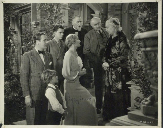 Mama Actress PEGGY WOOD - Two Photos Signed: Peggy Wood (1892-1978) Actress. Wood has endeared herself to both television and film audiences with one single role in each medium. She made warm, lasting impressions as the benevolent, strong-willed