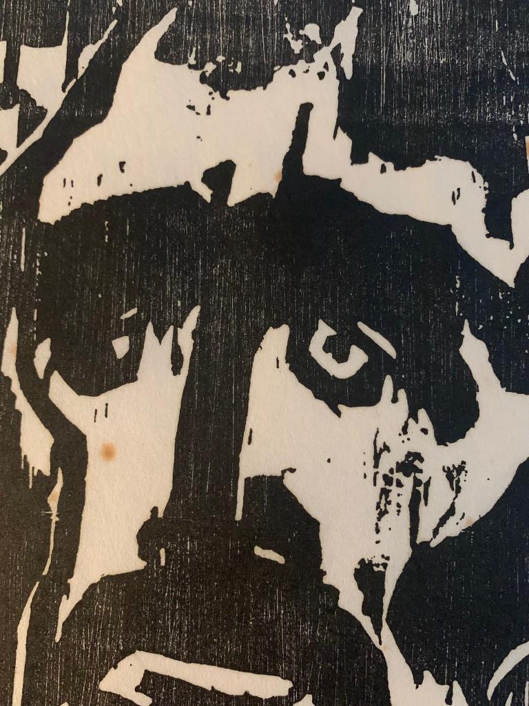 Emil Nolde (German, 1867-1956) The Prophet: Artist: Emil Nolde (German, 1867-1956) Title: The Prophet Medium: Woodblock on Japanese paper Dimensions: 14 1/4 by 10in., 36.8 by 25.4cm