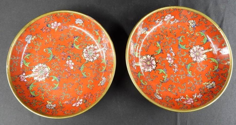 Two Porcelain Japanese Plates