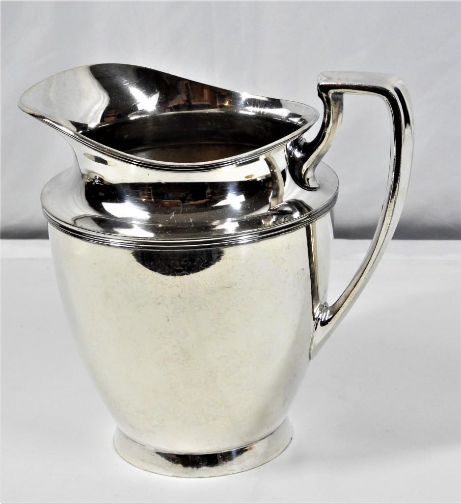Water pitcher silver plated (1 of 6)