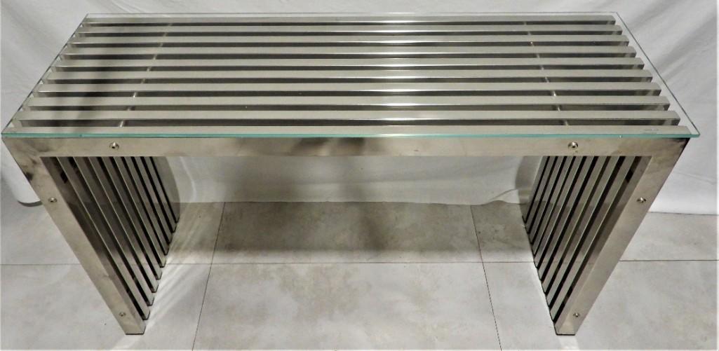 Jasper Console Table: Jasper Console Table Height 29 Inch (74 cm) Width 48 Inch (122 cm) Depth 16 Inch (41 cm)