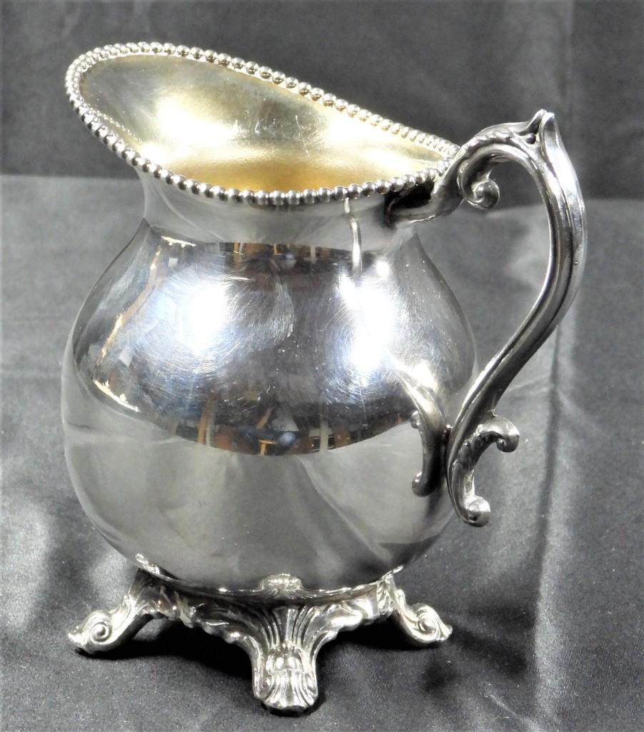 small silverplated milk jug (1 of 8)