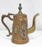 Copper Jug with Brass Ornaments -Moroccan Tea Pot