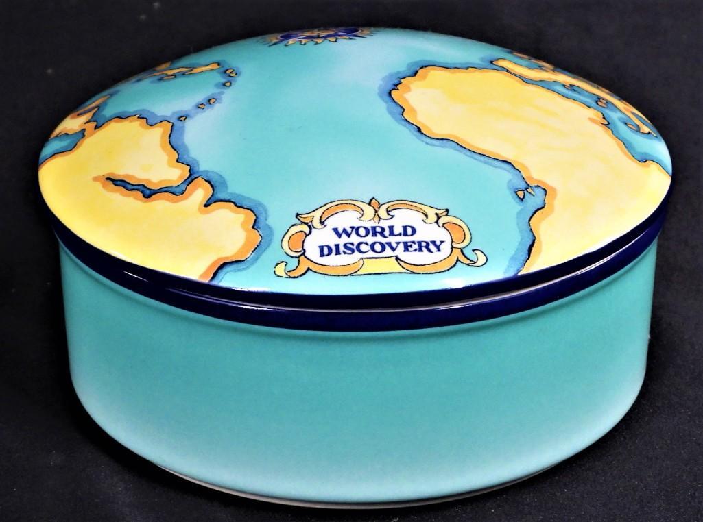 TIFFANY & CO. World Discovery Porcelain trinket box (1 of 5)