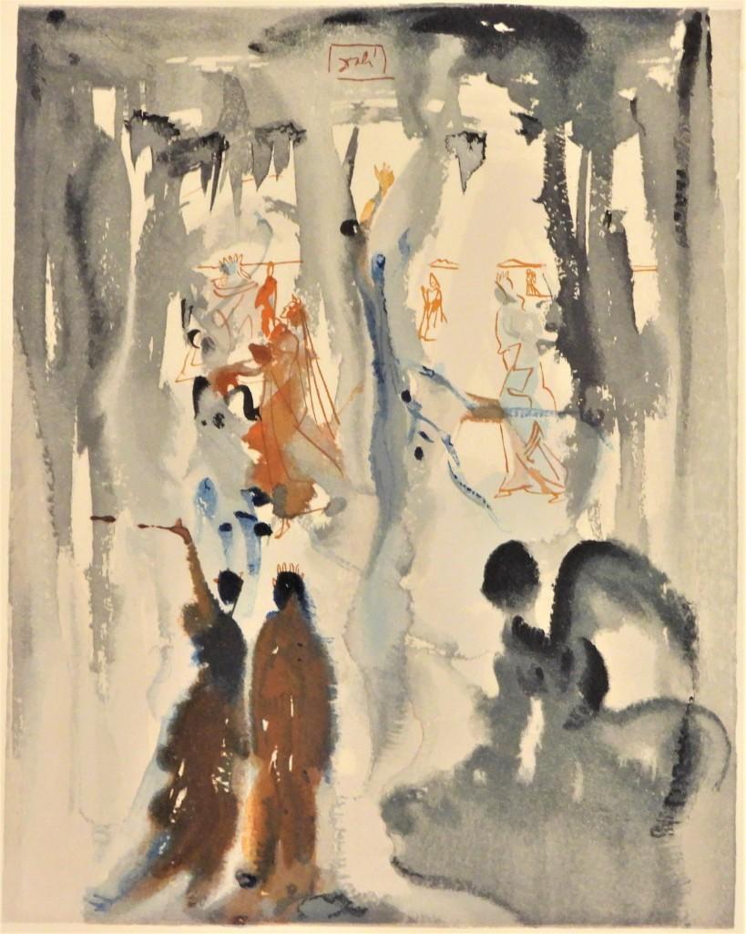 Salvador Dali Title: Paradise 13- wood engraving (1 of 6)