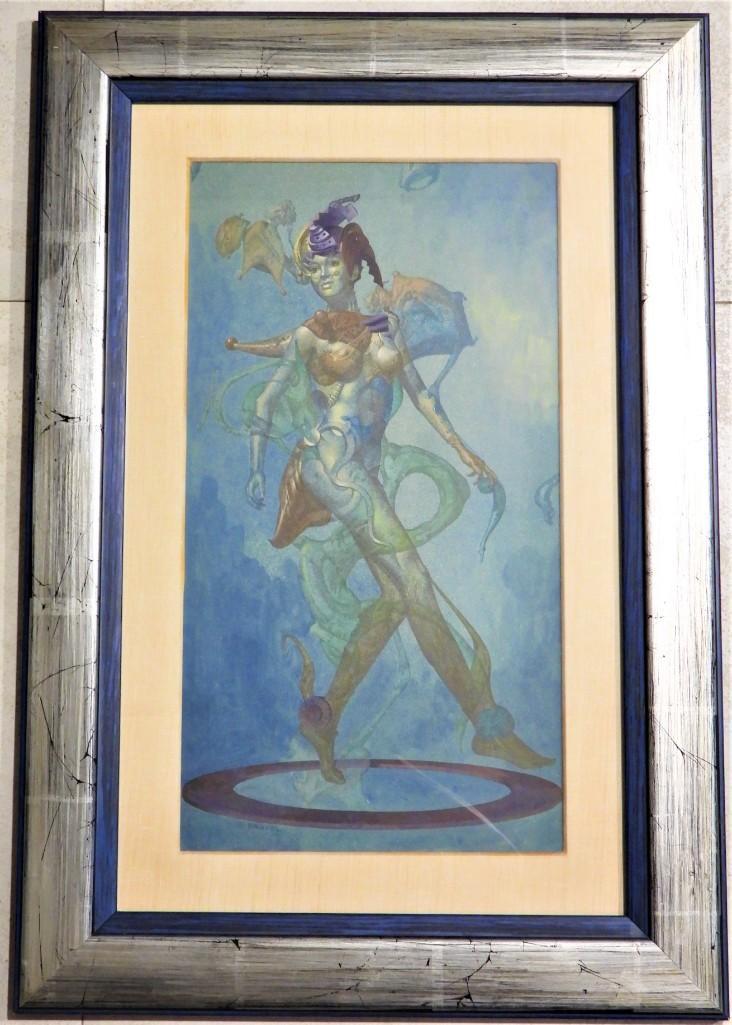 Gil Bruvel (Australia/French, b. 1959) TITLE: JUST A WALK (2001) signed lower left (1 of 6)