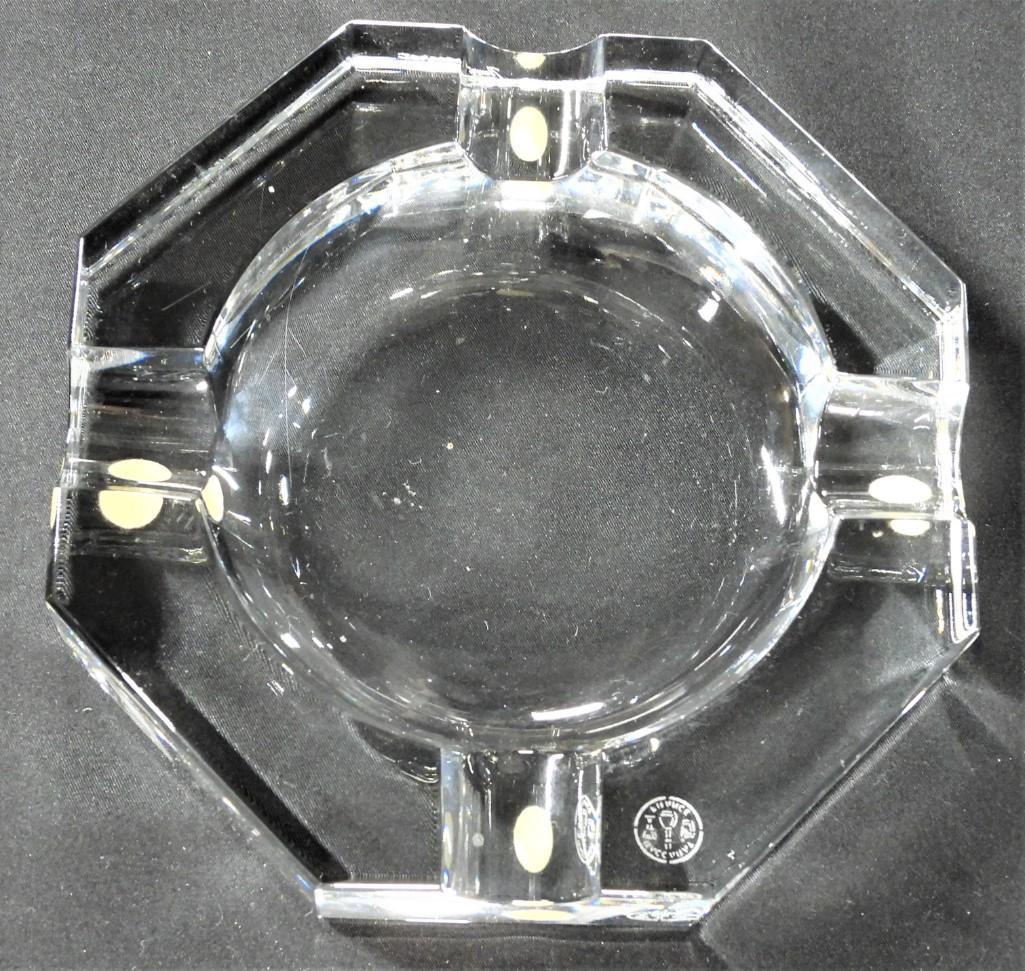 Vintage Baccarat Crystal Ashtray