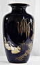 A Beautiful Vase Hutschenreuther Kobalt 1844 CM HOHENBERG GERMANY