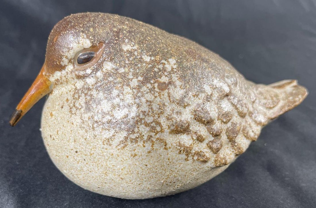 Andersen Design Vintage Mid Century Art Studio Pottery Sandpiper Bird Sculpture AD (1 of 6)