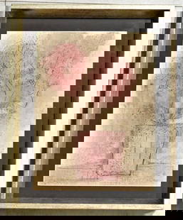 Framed watercolor on paper signed Dionisio Perkins (Cuban, 1929 - 2015): Framed watercolor on paper signed Dionisio Perkins (Cuban, 1929 - 2015) Professionally framed, not examined out of frame Perkins is identified generationally as part of the older wave within La Vieja
