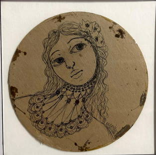 ORLANDO NARAJO Cuban artist framed mixed media on cardboard.: ORLANDO NARAJO Cuban artist framed mixed media on cardboard signed lower right and dated 86 DIMENSIONS with frame : Height 19.50 inch / 49,5 cm Length 19.50 inch / 49,5 cm DIME