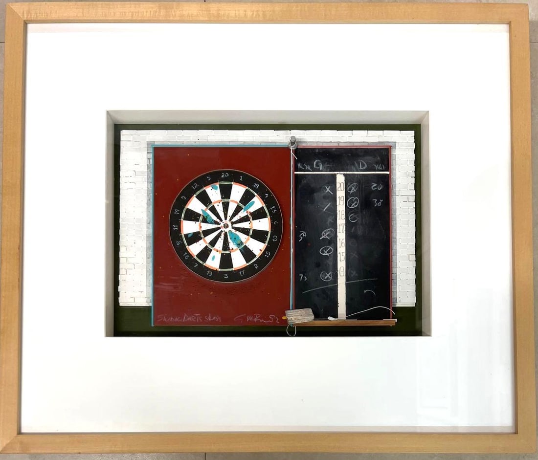 GUENTHER RIESS (1945-2015, Austrian American) 3D Mixed Media (1 of 5)