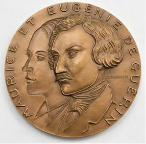 Bronze Medal Maurice et Eugenie GUERIN