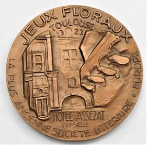 Bronze Medal Clemence ISAURE