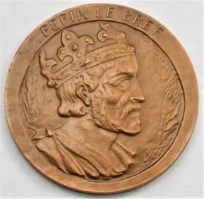 Bronze Medal PEPIN LE BREF