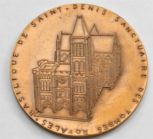 Bronze Medal BASILIQUE DE SAINT DENIS