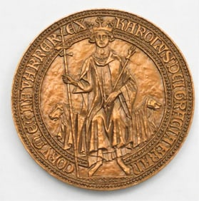Bronze Medal CHARLES IV LE BEL