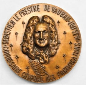 Bronze Medal Sebastien Le PRESTRE DE VAUBAN (1633-1707)