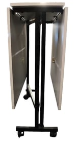 White Extendable Folding Table