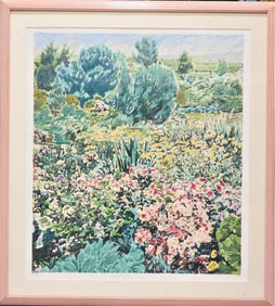 Framed Lithograph titled SPRING signed lower right and numbered