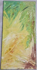 Oil on canvas, Abstract unsigned