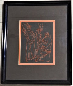 L Enfant lithograph by Andre Derain