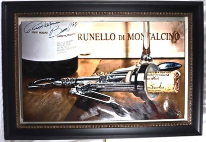 Framed Giclee on canvas signed Marcus Ryan and numbered. 11 / 50 and dated 2011