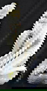 Large Lladro Porcelain Figurine, Ballerina: Large Lladro Porcelain Figurine, Ballerina DIMENSIONS: Height 11.50 inch / 29 cm Length 6.50