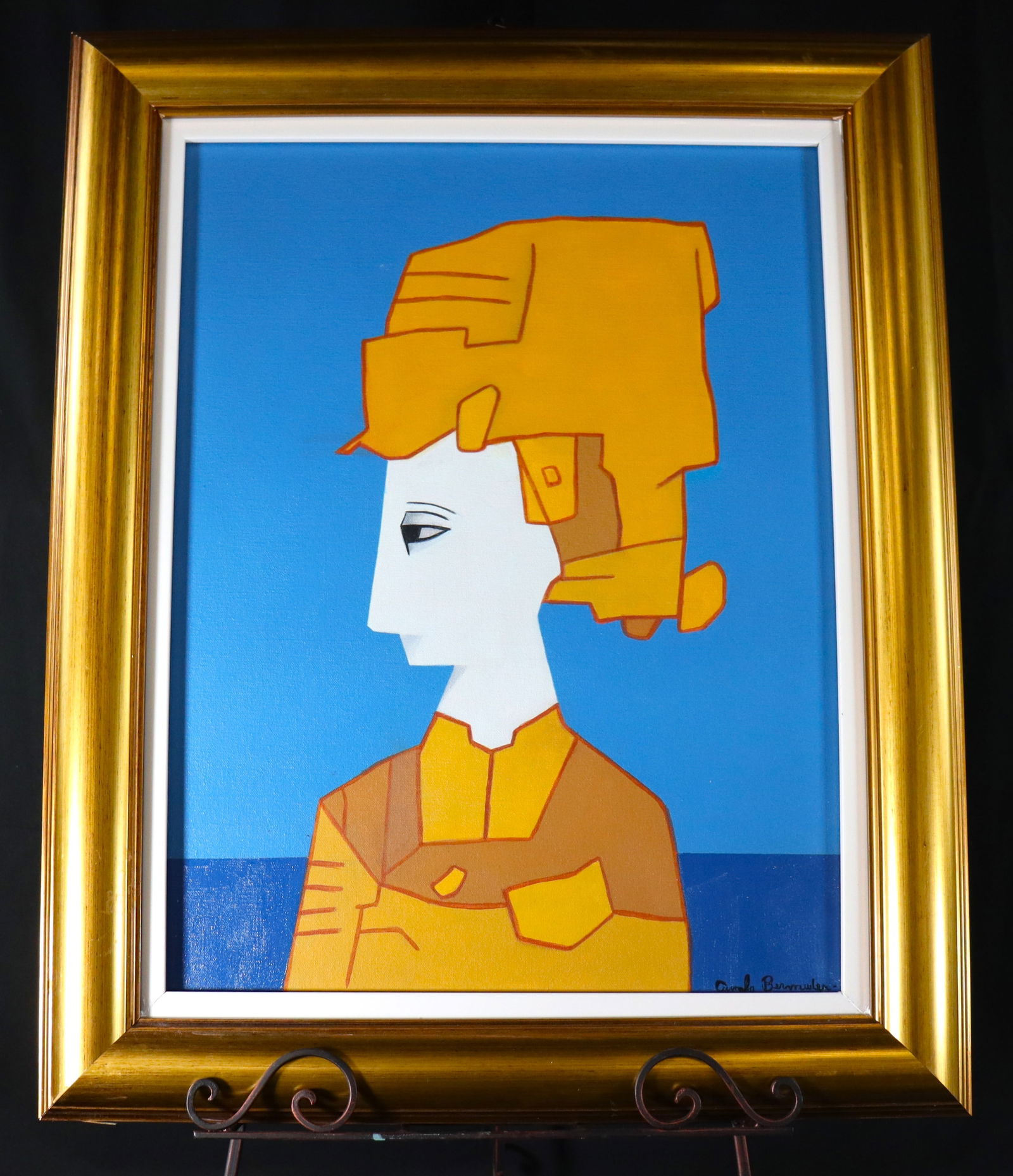 Framed Oil on Canvas signed Cundo Bermudez with COA. (1 of 6)