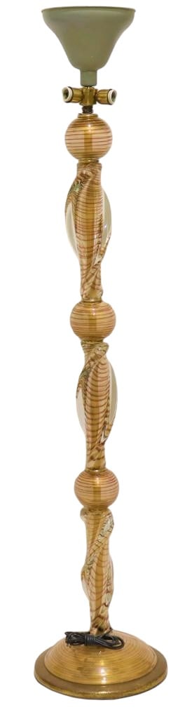 Mid-Century Murano Glass Floor Lamp (1 of 9)