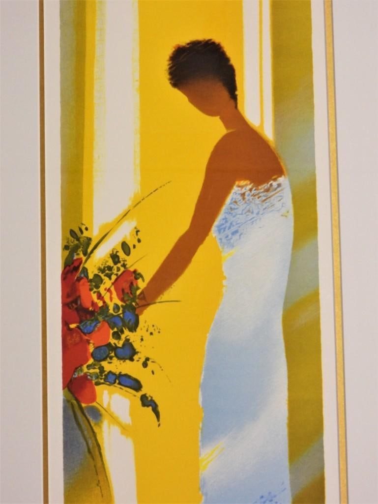 Emile Bellet: La robe Bleue 2005 - Serigraph (1 of 8)